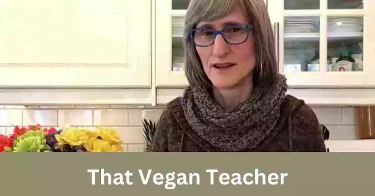 that vegan teacher real name